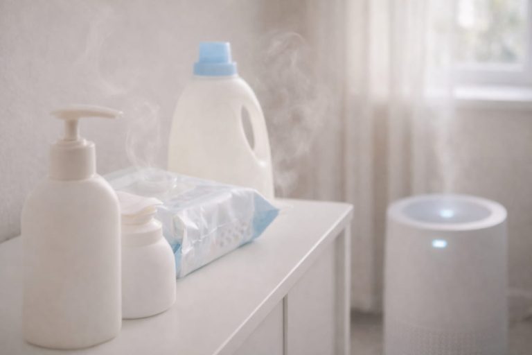 COV dans la chambre de bébé