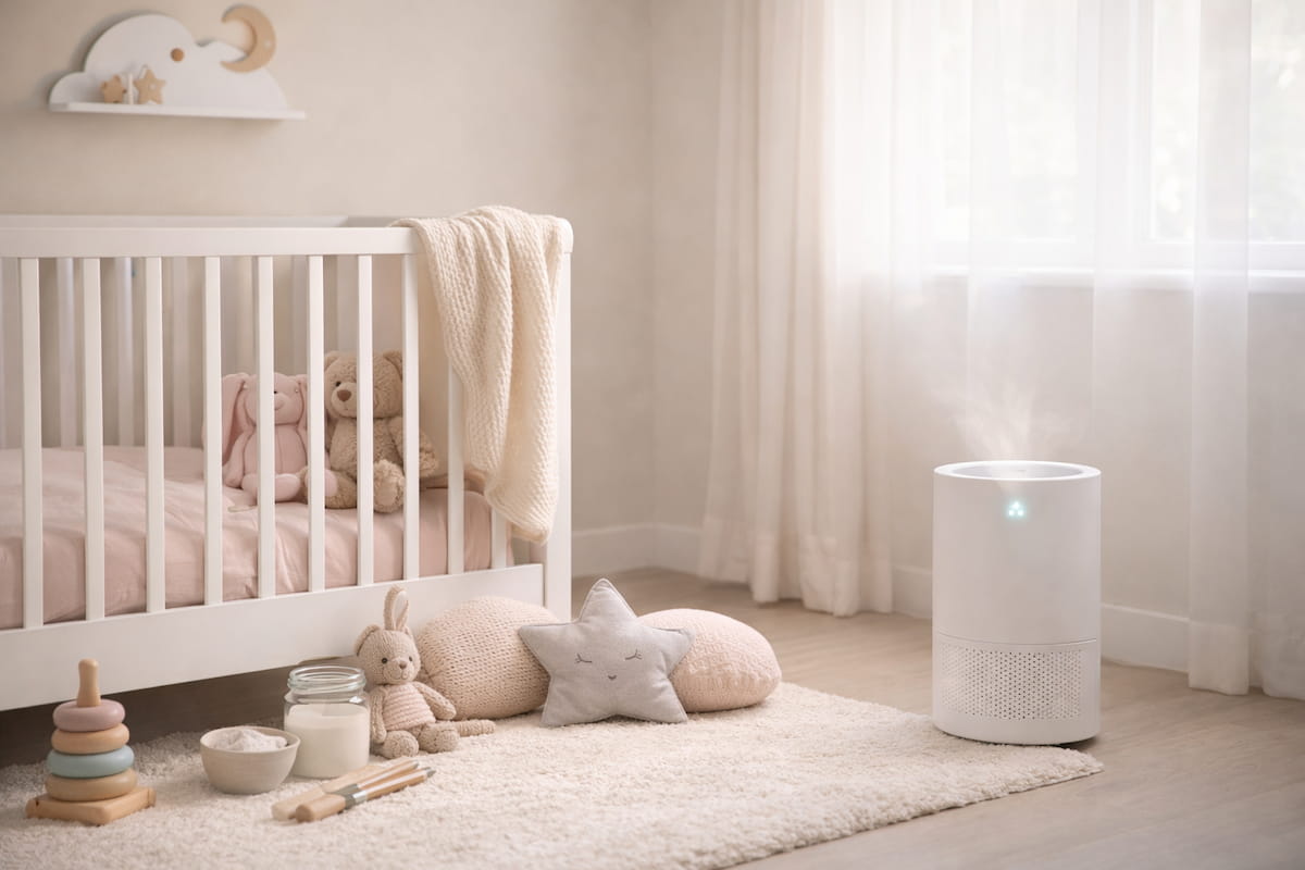Meilleur purificateur d'air pour chambre de bébé
