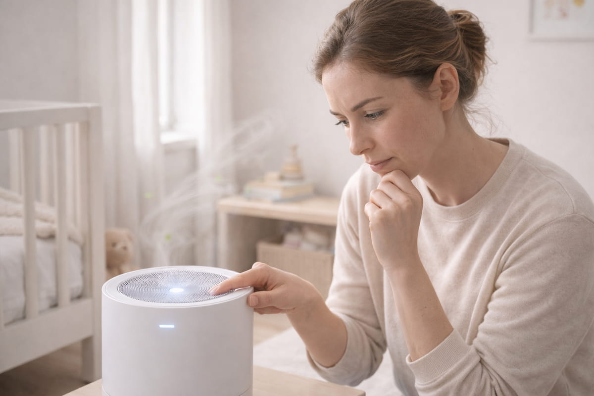 Préparer la chambre de bébé pour un air sain