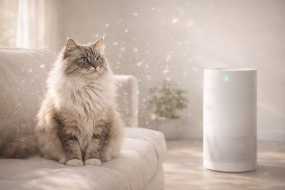 Purificateur d'air pour allergie au chat