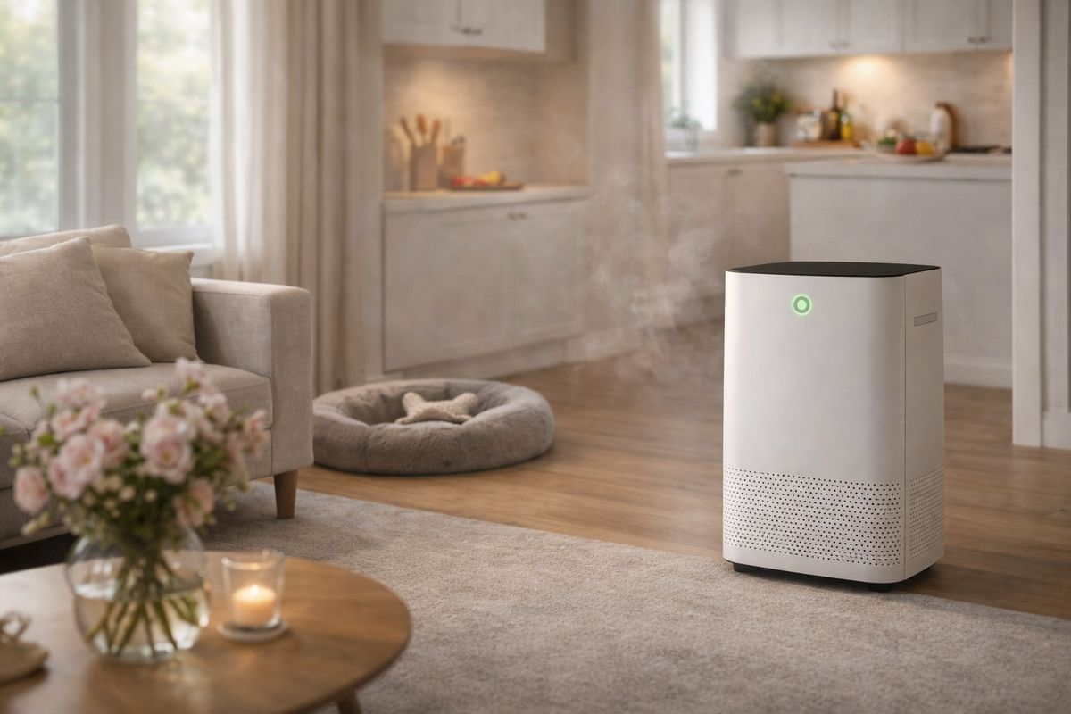 Purificateur d'air anti-odeurs maison