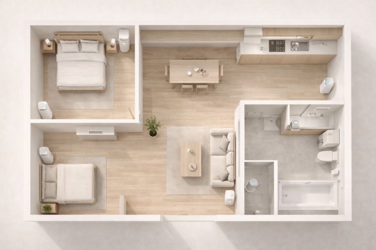 Purificateur d'air pour appartement multi-pièces