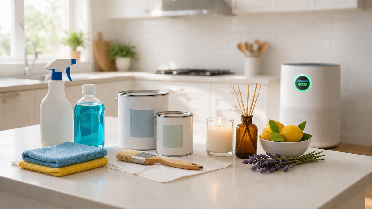Purificateur d'air contre les COV