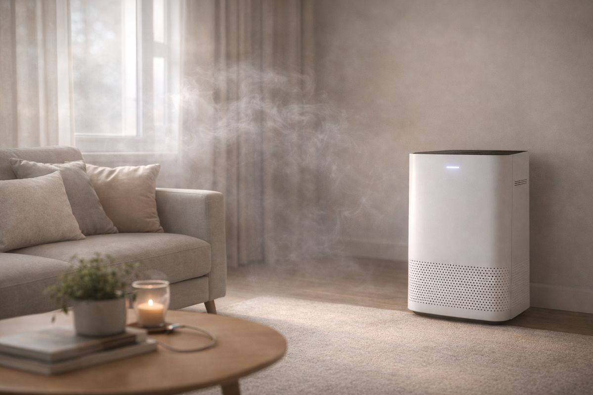 Purificateur d'air contre la fumée de cigarette