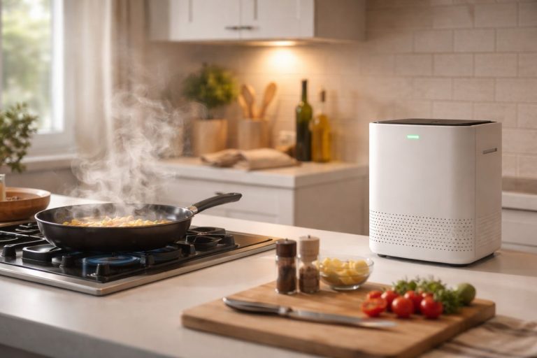 Purificateur d'air odeurs de cuisine