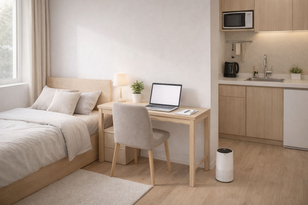 Purificateur d'air pour petite pièce studio