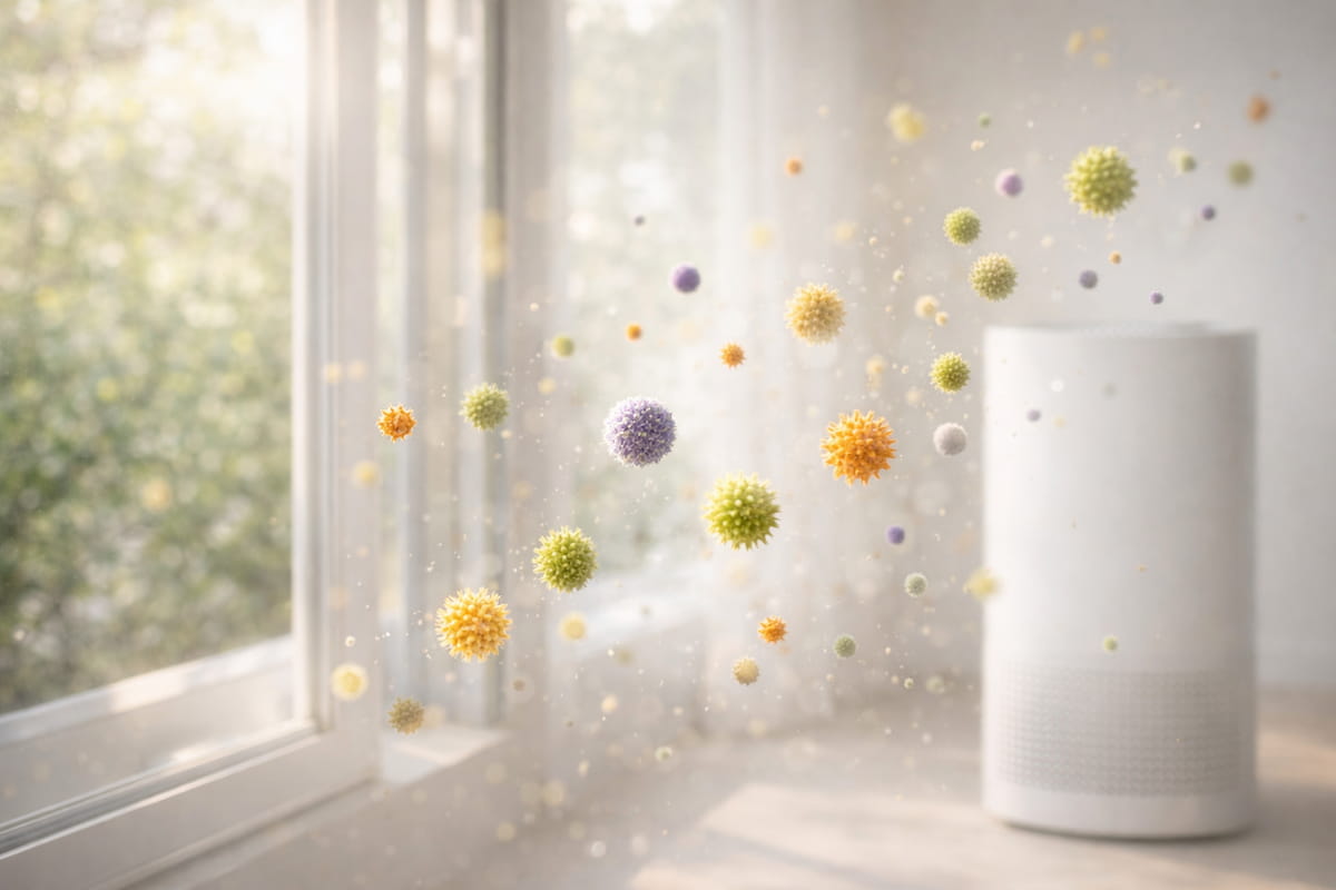 Purificateur d'air contre le pollen
