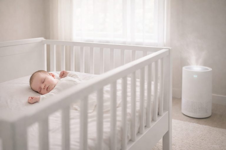 Qualité de l'air dans la chambre de bébé
